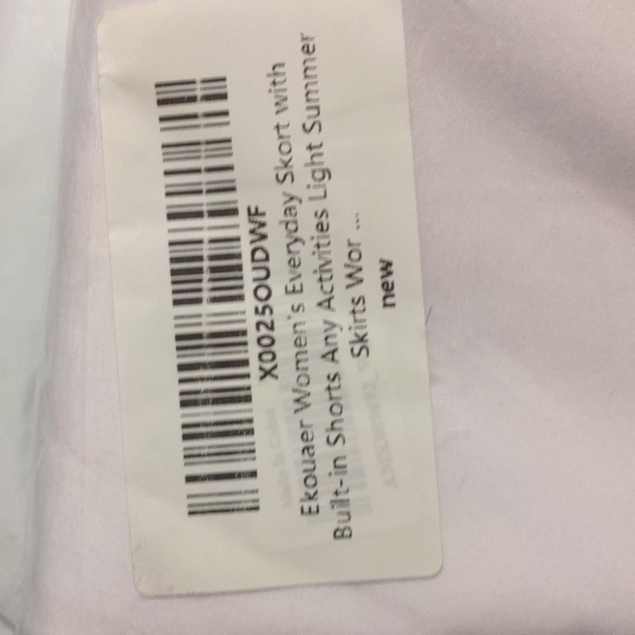 Women's Active Athletic Skorts 2 Layers for Golf Running Gym Workouts - Picture 4 of 16